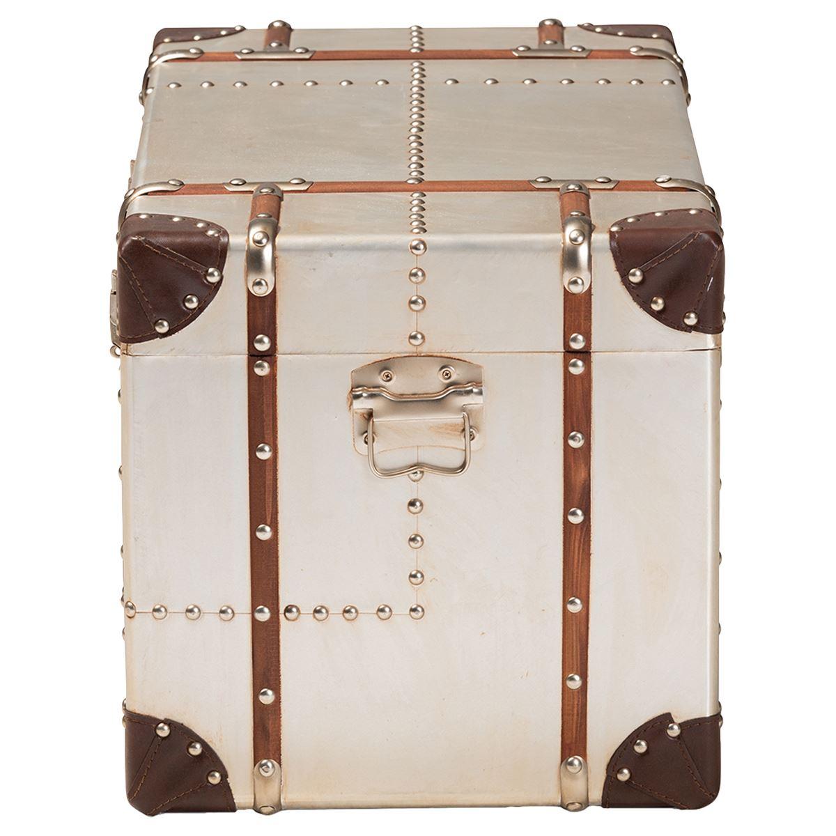Baxton Studio Bechet Collection French Storage Trunk