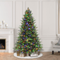 Puleo International 6.5ft. Pre-Lit Linden Fir Christmas Tree - image 2