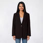 Juniors Love Tree Vertigo 1 Button Oversized Blazer - image 2