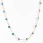 Ashley Cooper(tm) Bead Detail & Pearl Inspired  Layered Necklace - image 1
