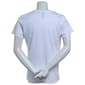 Womens Home of the Brave Heart Flag Short Sleeve Tee - White - image 2