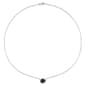 Sophia B 2.0ctw. Black Pear Shaped Diamond Pendant Necklace - image 2