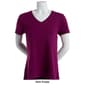 Womens Preswick & Moore&#174; Short Sleeve V-Neck Tee - image 14