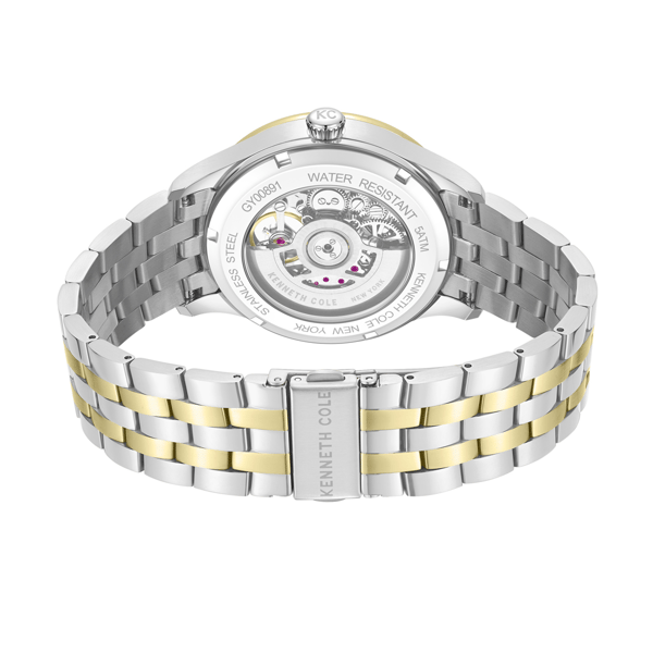 Mens Kenneth Cole New York® Automatic Multi Watch - KCWGY0089104