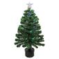 Northlight 3ft. LED Fiber Optic Christmas Tree With Star Tree Top - image 1