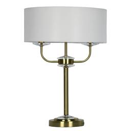 Fangio Lighting Dual Light Table Lamp