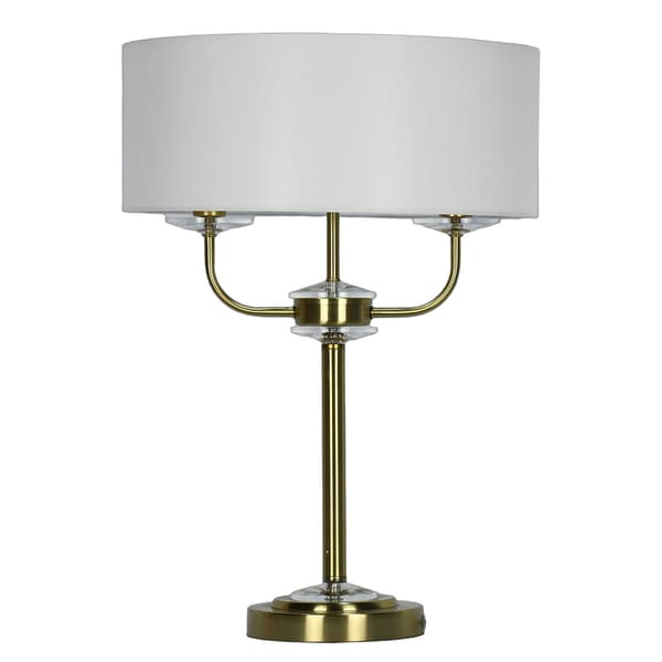 Fangio Lighting Dual Light Table Lamp - image 