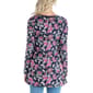 Plus Size 24/7 Comfort Apparel Floral Maternity Tunic Top - image 2