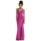 Juniors Emerald Sundae Glitter Cut-Out Back Sheath Dress - image 2