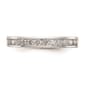 Pure Fire 14kt. White Gold Lab Grown 1ctw. Eternity Band - image 1