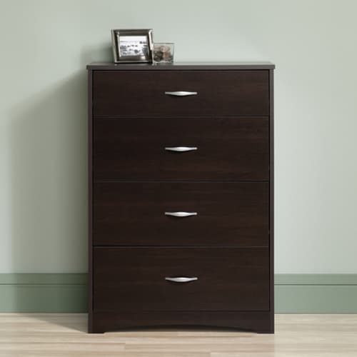 Sauder Beginnings&#174; 4 Drawer Chest - Cinnamon Cherry