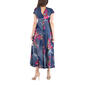 Womens 24/7 Comfort Apparel V-Neck Floral Maxi Dress - image 3