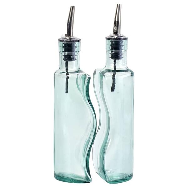 Simply Essential(tm) Puzzle Shaped Oil and Vinegar Bottle Set - image 