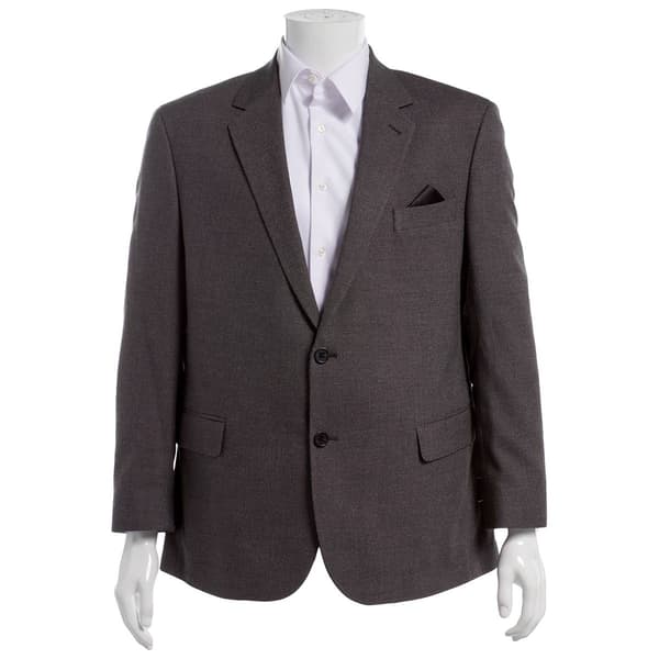 Mens Jones New York Portly Grey Shark Sport Coat - image 