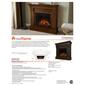 Real Flame Chateau Electric Fireplace - image 21
