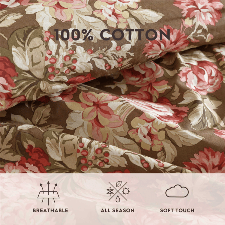 Laura Ashley® Bloomsbury 3pc. Comforter Set