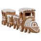 Northlight Seasonal 17.75in. Frosted Gingerbread Train D&#233;cor - image 4