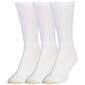Womens Gold Toe&#40;R&#41;  3pk. Extended AquaFX&#40;R&#41; Sport Crew Socks - image 1