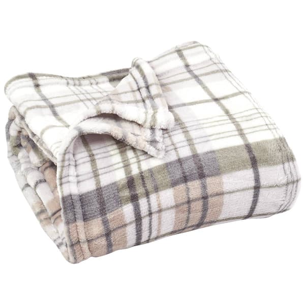 Ashley Cooper(tm) Cole Plaid Plush Throw