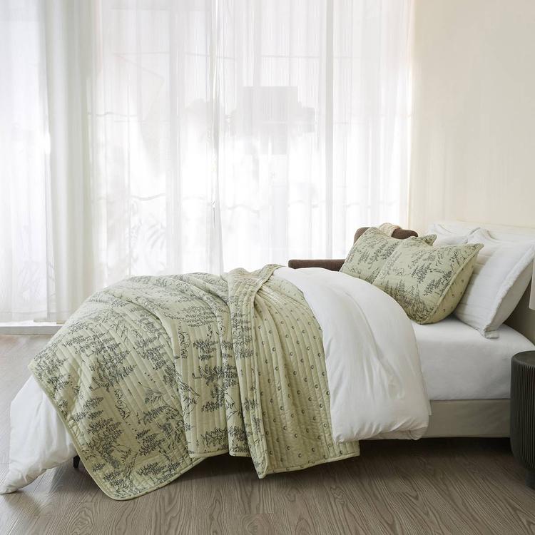 FreshFolds Moonlight Ridge 3pc. Bear Mountain Quilt Set