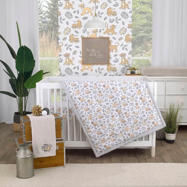 Disney 6pc. Lion King Daddy's Little Cub Crib Set