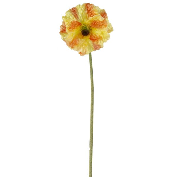 Northlight Seasonal Artificial Orange Poppy Spring Pick