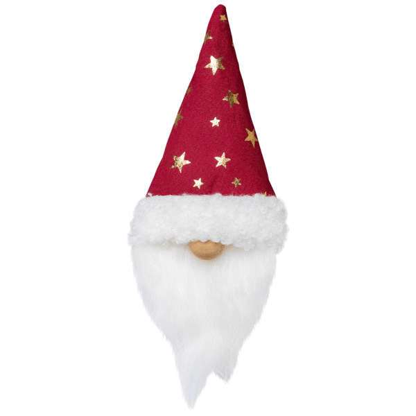 Northlight 3pk. Santa Hat Gnome with Stars Christmas Ornaments