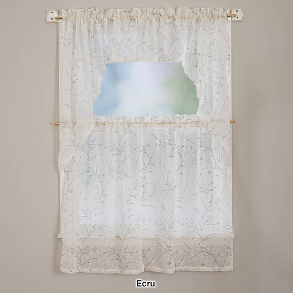 Willow Floral Print Valance