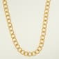 Wearable Art Gold-Tone Cable Link Necklace - image 1