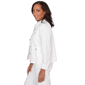 Petite Alfred Dunner Out Of The Blue Button Front Denim Jacket - image 4