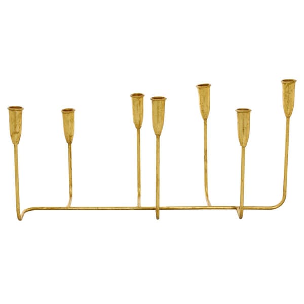 9th & Pike&#174; Gold Contemporary 7-Stick Candle Holder