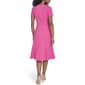 Womens Calvin Klein Short Sleeve Twist Bust Fit & Flare Dress - image 2