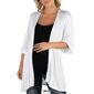 Plus Size 24/7 Comfort Apparel Open Front Maternity Cardigan - image 9