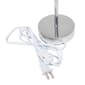 Simple Designs Chrome Mini Basic Table Lamp w/Fabric Shade - image 3