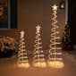 Northlight Seasonal Spiral Outdoor Christmas Trees - Set of 3 - image 10