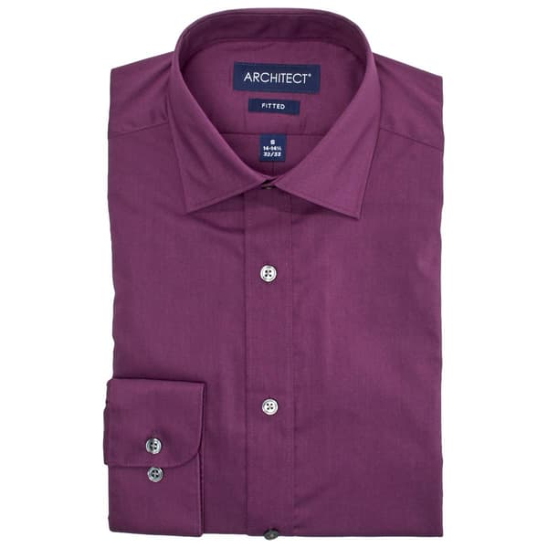 Mens Architect(R) Fitted Dress Shirt - Pansy Petal - image 