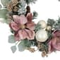 Northlight Seasonal 24in. Floral Frosted Pine Christmas Wreath - image 6