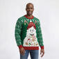 Mens Holiday Hype Hangover Yeti Ugly Christmas Sweater - image 1