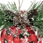 Northlight Buffalo Plaid Snowflake Christmas Ornament - image 4