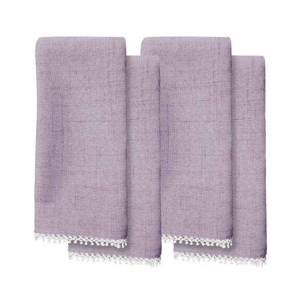 Lenox® French Perle™ Solid Napkins - Set of 4
