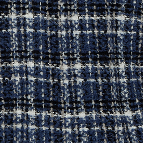Plus Size Alfred Dunner Tuscany Denim Trim Plaid Eyelash Jacket