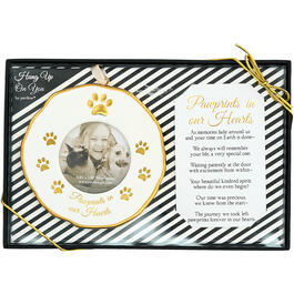 Pavilion 4in. Pawprints in Our Hearts Ornament
