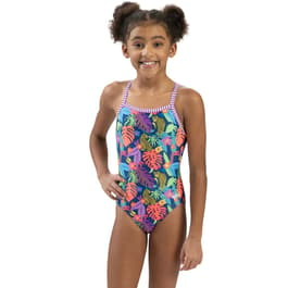 Women's Aquashape Twist Back Tankini Top: Bonita Bloom – Dolfin