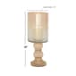 9th & Pike&#174; Marigold Glass Traditional Candle Holder - image 4