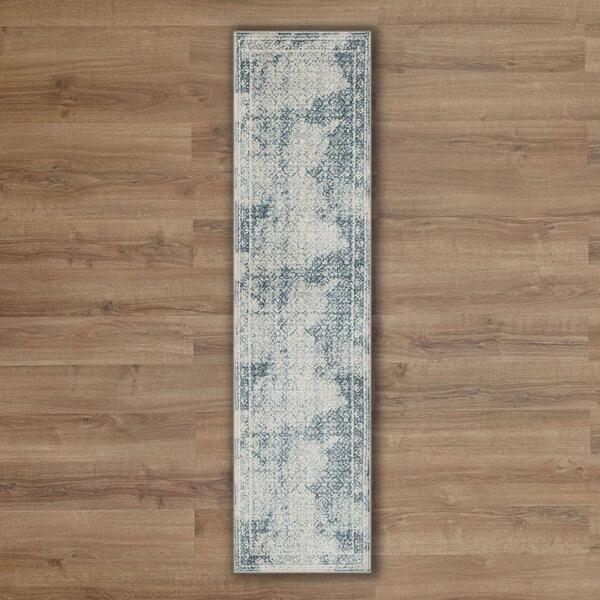 Mohawk Home Hermione Blue Runner - image 