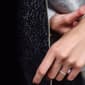 Gemstone Classics™ 2/5kt. Moissanite Baquette Ring - image 6