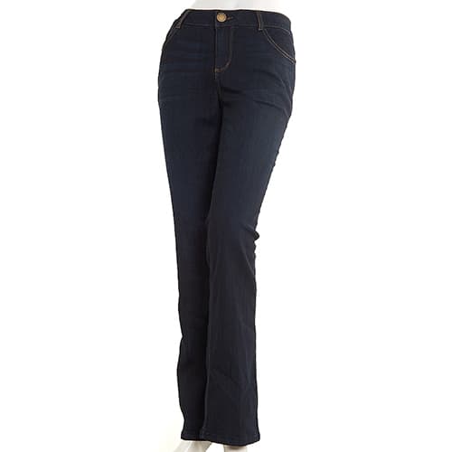 Plus Size Democracy “Ab”solution® Itty Bitty Bootcut Jeans - Boscov's