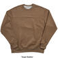 Mens North Hudson Sueded Crew Neck Pieced Chest Sweater - image 4