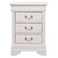 Passion Furniture Louis Philippe 3-Drawer Nightstand - image 2