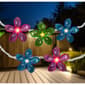 Northlight Seasonal 9ft. Flower Patio Light Set - image 2